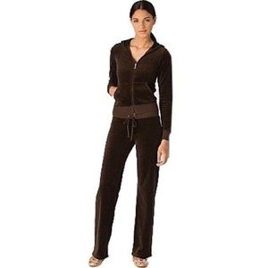 juicy jogging suit terry cloth material